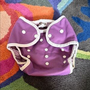 Thirsties diaper cover, GUC, size Two, Snap closure, adjustable snaps